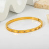 8D450843-7B3A-4FBB-9C54-2519F5C5908C Minimalist White Filled Bangle