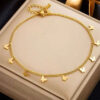 Minimalistic Butterfly Anklet
