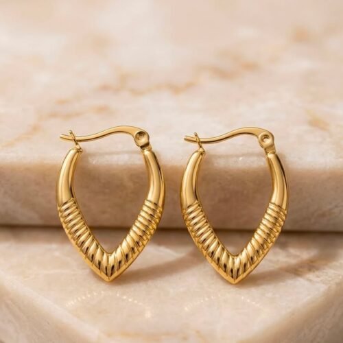 18K Gold Plated Earring
