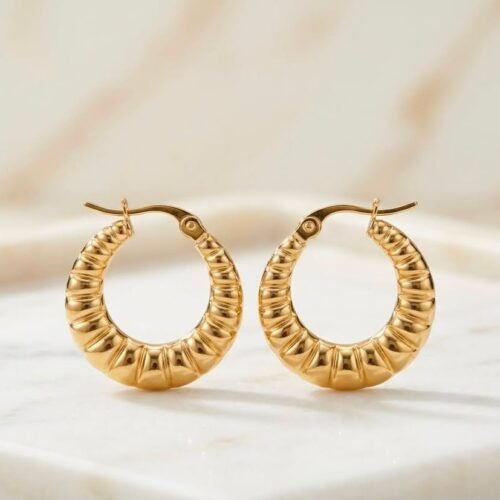 18K Gold Plated Earring