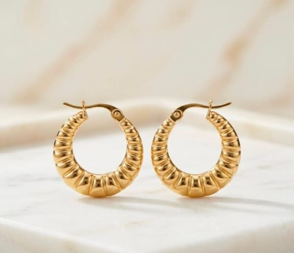 18K Gold Plated Earring