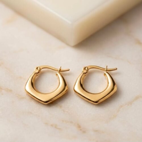 18K Gold Plated Earring