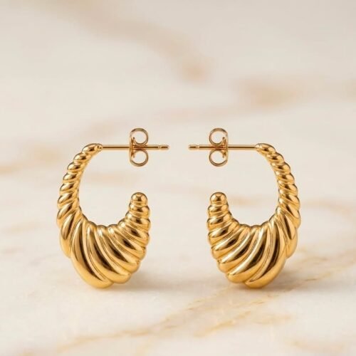18K Gold Plated Earring