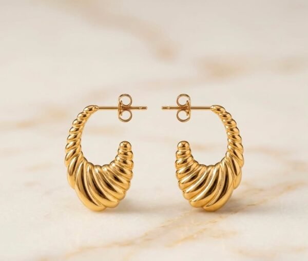 18K Gold Plated Earring