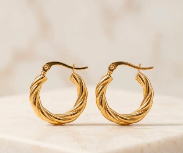18k Gold Plated Earring